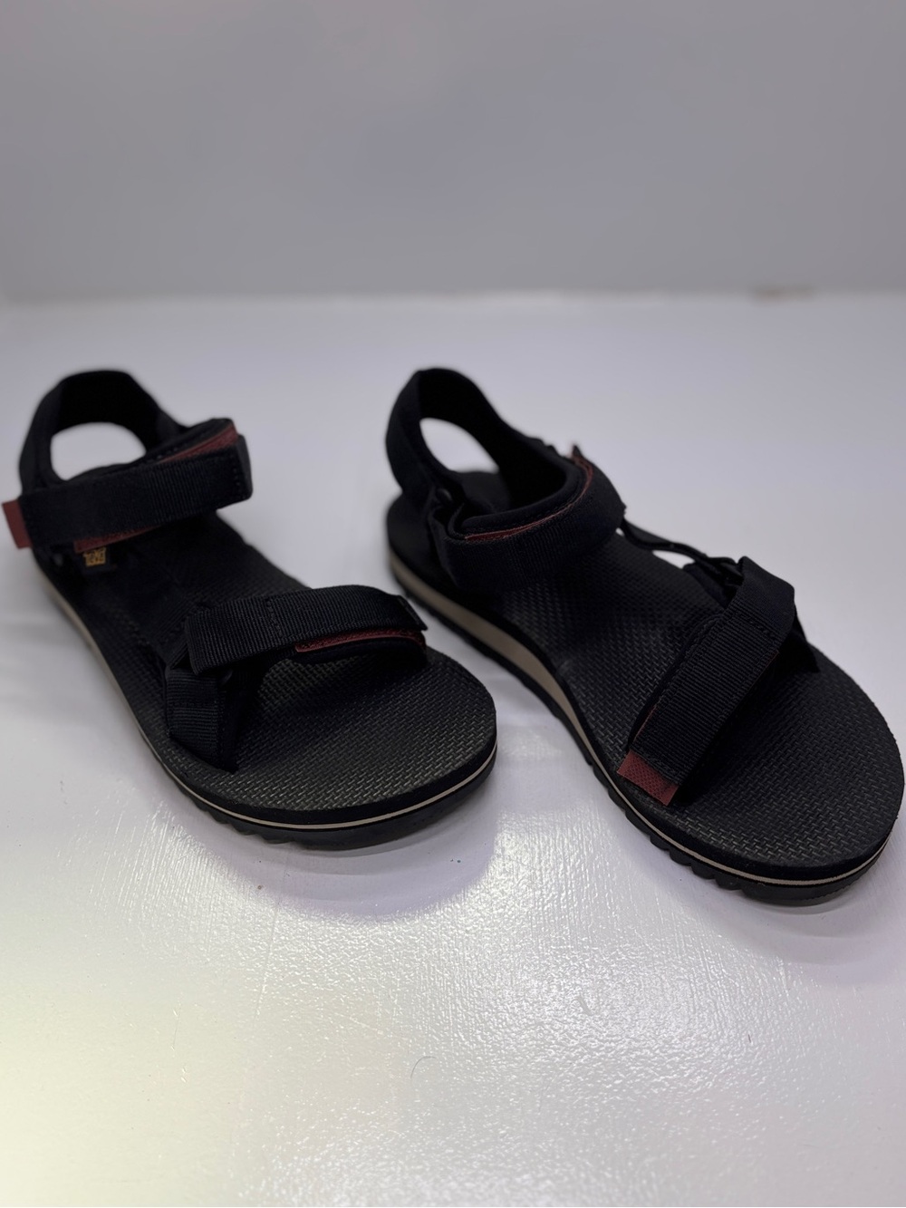 Teva Universal Trail Sandals Women's 8 Black Vibram Hiking Sport 1107709 - Picture 7 of 12